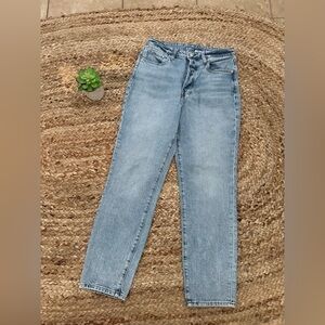 H&M HIGH RISE STRAIGHT JEANS
